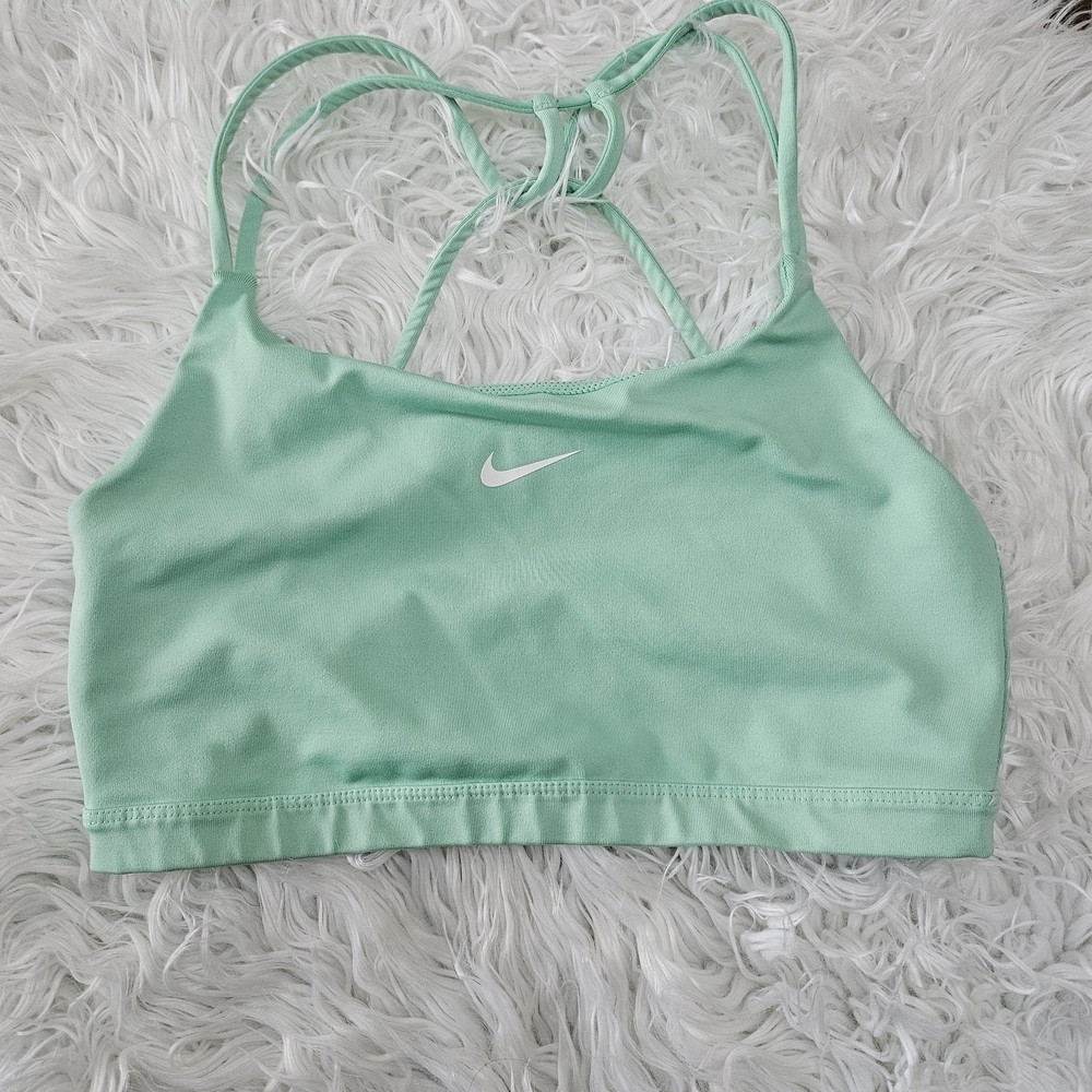 Nike Women's Light Green Sports Bra